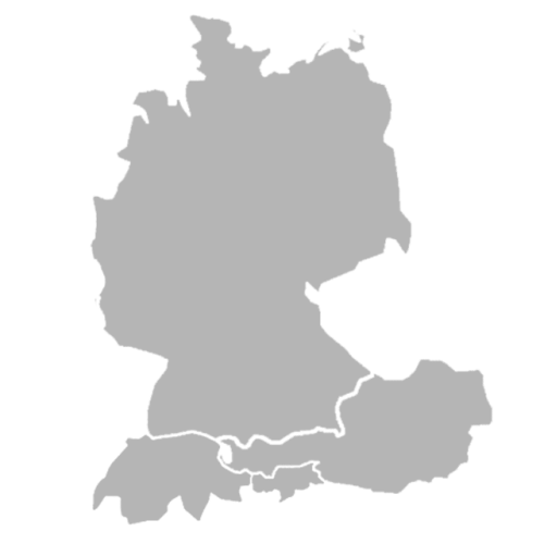 Dach-Region + Südtirol